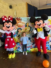 Minnie Mouse Mascot Costume