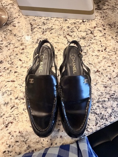 Chanel sligbacks mules - chanel,