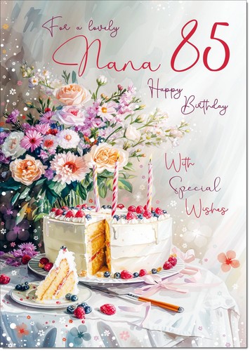Doodlecards nana 85th birthday - doodlecards,