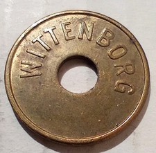 Wittenborg Center Hole Denmark Dispenser Token