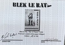 Blek le Rat War & Peace’