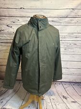 Regatta Rain Jacket Large Green Mens Hooded Fully Lined Walking Hiking Outdoors