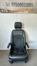 VW T5 T6 Transporter Caravelle Front Passenger Seat Fully Electric Alcantara