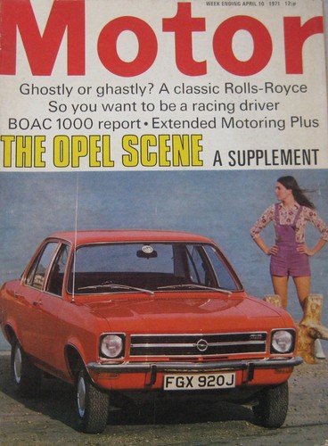 Motor magazine april - motor, 1971