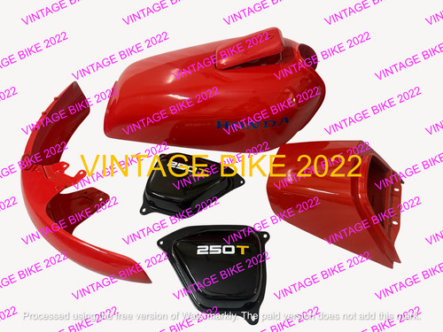 Honda 250 1976 79 red - cj,