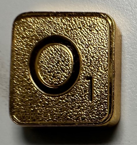 Franklin mint 24k scrabble - -,