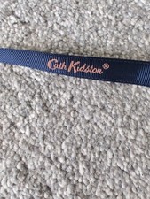 Navy And Gold Cath kidston Ribbon Approximately 4o Meters