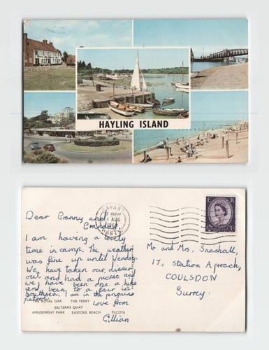 Postcard hayling island - hayling,