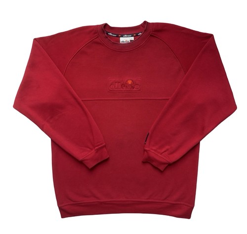 Vintage ellesse sweatshirt - ellesse, red