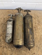 vintage fire extinguisher x3
