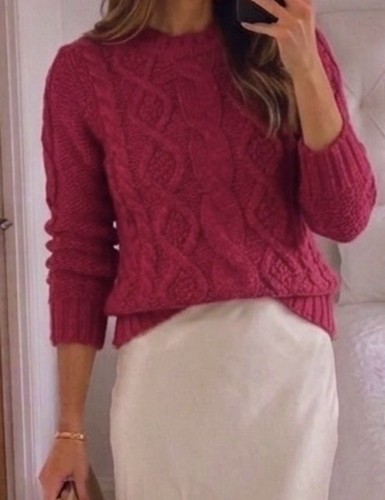 Raspberry pink knit - pink, jumper