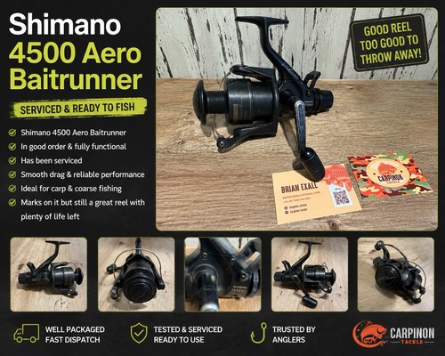 Shimano 4500 aero - shimano, baitrunner