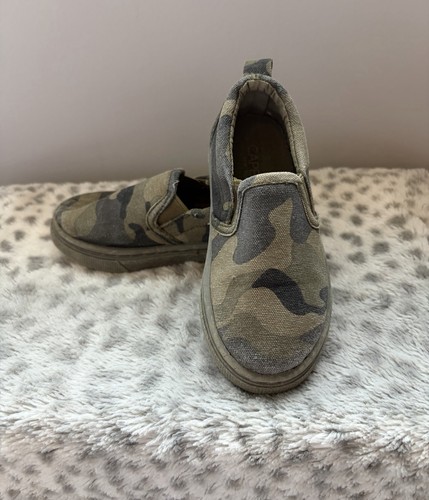 Boys shoes camo canvas slip - shoes,