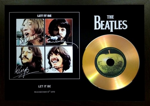 The beatles let signed - 'let, be'