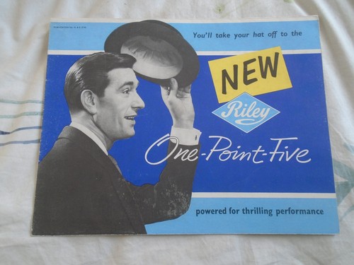 Riley one point five - riley, brochure