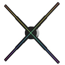 P56 3D Hologram Projector LED Advertising Display Fan 2K HD 3D Eye PLOWUK