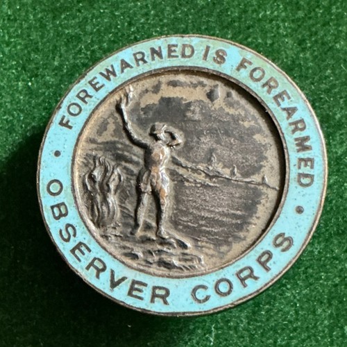 Ww2 rare observer - observer, lapel