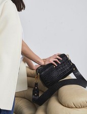 Jigsaw BENNIE Black Leather