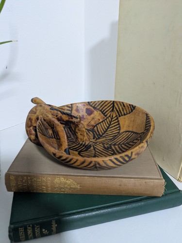Vintage hand carved african - vintage,