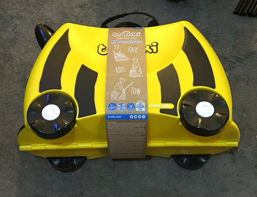 Trunki yellow black hard - yellow/black,