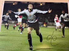 Luis Enrique Signed 16 X 12