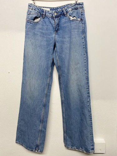 Zara dark wash flare jeans - zara,