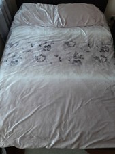 Kylie Minogue Pink Velvet King Size Duvet Cover & 2 Pillowcases Set Immaculate