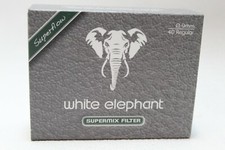 40 Pcs 9 MM Filter White Elephant Supermix - Meerschaum/Aktivkohle- New - 101391