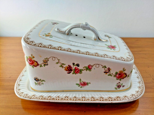 Large cheese dish losol ware - cheese,