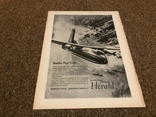 AC54 ADVERT 11X8 HANDLEY PAGE