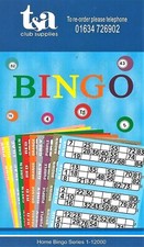 Bingo Tickets Flyers for bingo