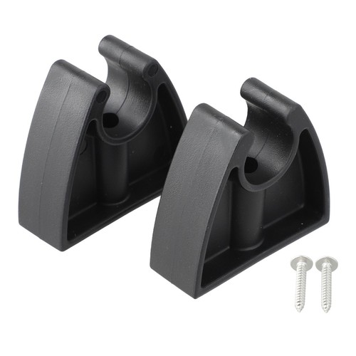 Boat pole storage - pole, clips