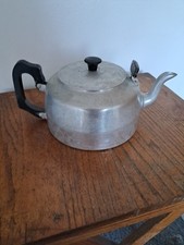Vintage Large Aluminium Teapot