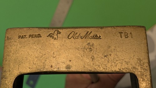 Old master tb1 brass - old, alum