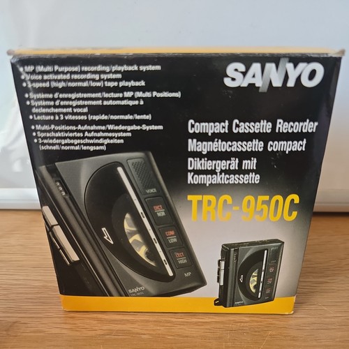 Vintage sanyo trc 960c compact - vintage, trc-960c