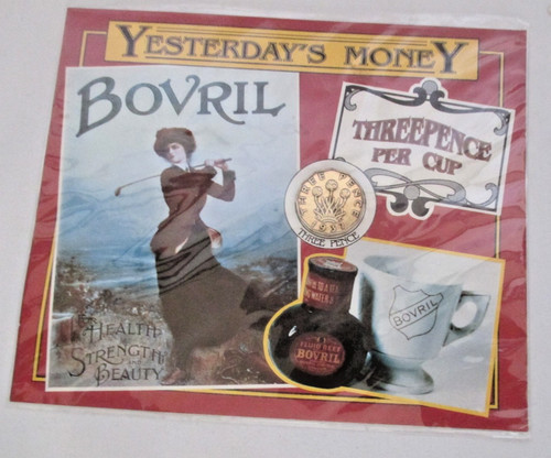 Bovril 1937 threepenny bit - threepenny, bit'
