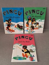 Pingu and his Family, and his Friends, and the Seal - 3 BBC Books Paperback