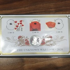 2020 Centenary Of The Unknown Warrior £5 Coin Cover BUNC Harrington & Byrne