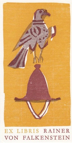 Exlibris bookplate color - exlibris,