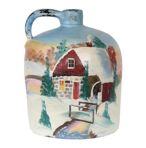 Antique folk art homestead - antique,