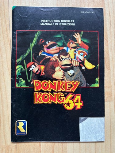 Nintendo n64 instruction - 64,