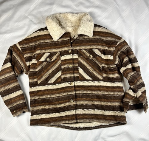 Nwot aztec women - brown, and