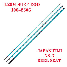 4.20M Surfcasting Rod Surf Rod Longcast Fishing Rod 3 Section 80-150G/100-250G/2