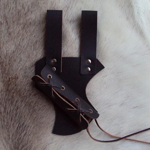Black brown leather - black,