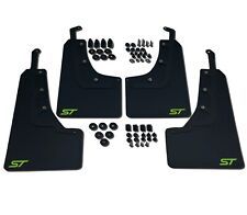 rallyflapZ | Mud Flaps & Kit for Ford Puma ST Mk2 Black 4mm PVC *G ST-Mean Green