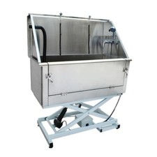Pedigroom electric dog grooming bath professional large stainless steel tub