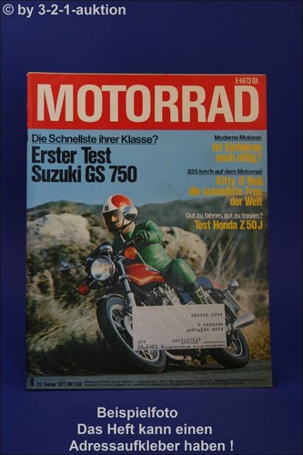 Motorcycle suzuki gs 750 - motorcycle, 4/77
