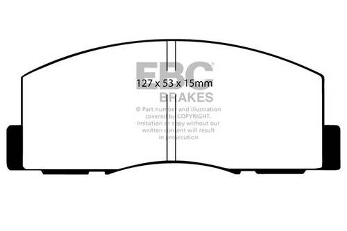 Ebc ultimax front - ultimax, brake
