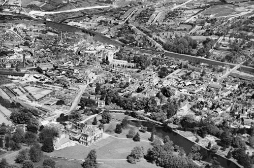 The town centre including