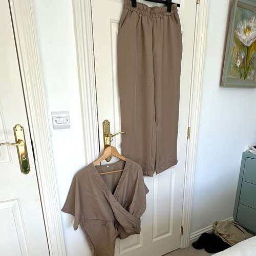 Women beige piece outfit - women’s,